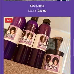 I make & sell Natural hair products 💜💜